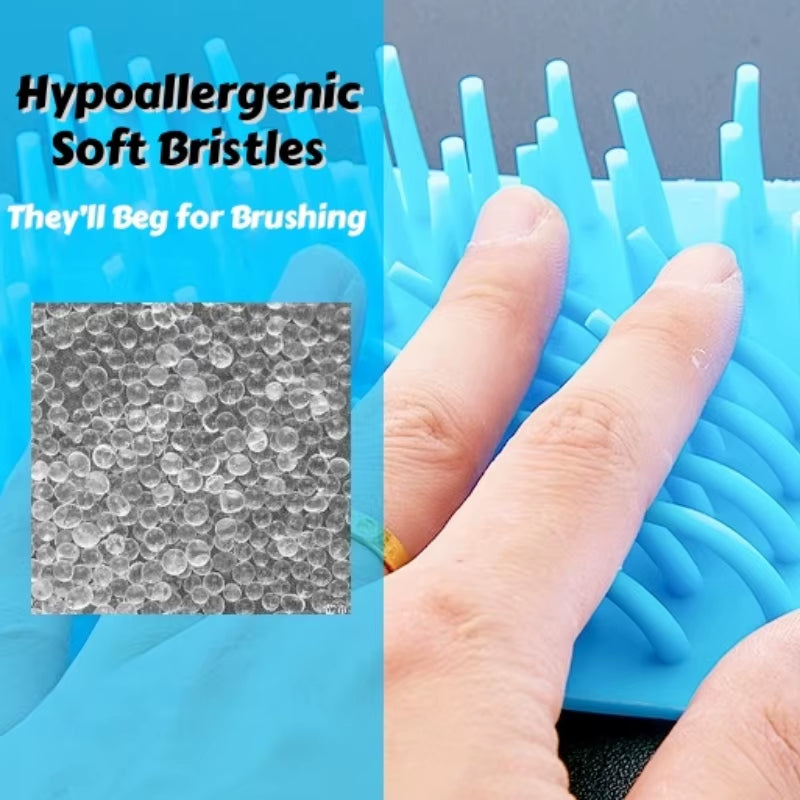 Portable Dog Paw Cleaner Cup – Silicone Massage Brush & Mud Remover, Travel-Friendly Paw Washer for Indoor/Outdoor Pets